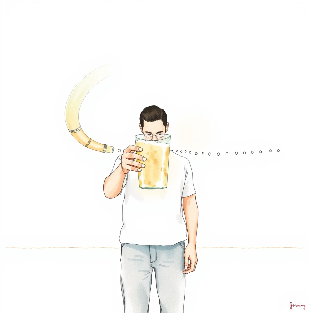 Een dikke vezeldrank voor het drinken verlaagde het bloedalcoholgehalte bij 20 mensen
